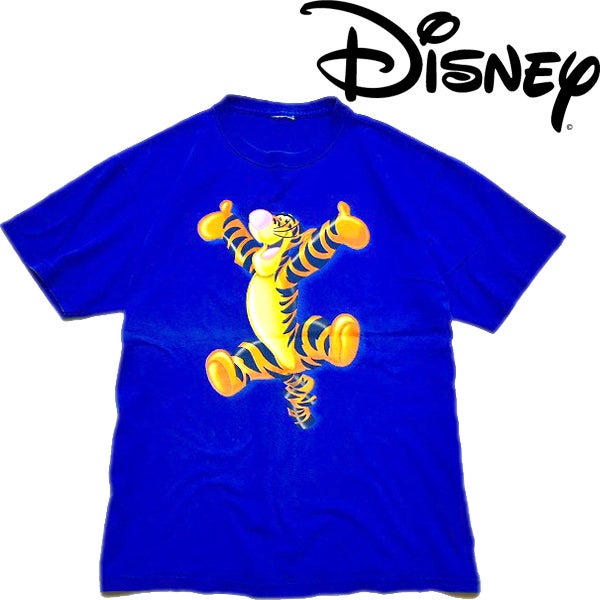 DisneyキャラクタープリントTシャツ古着屋カチカチ