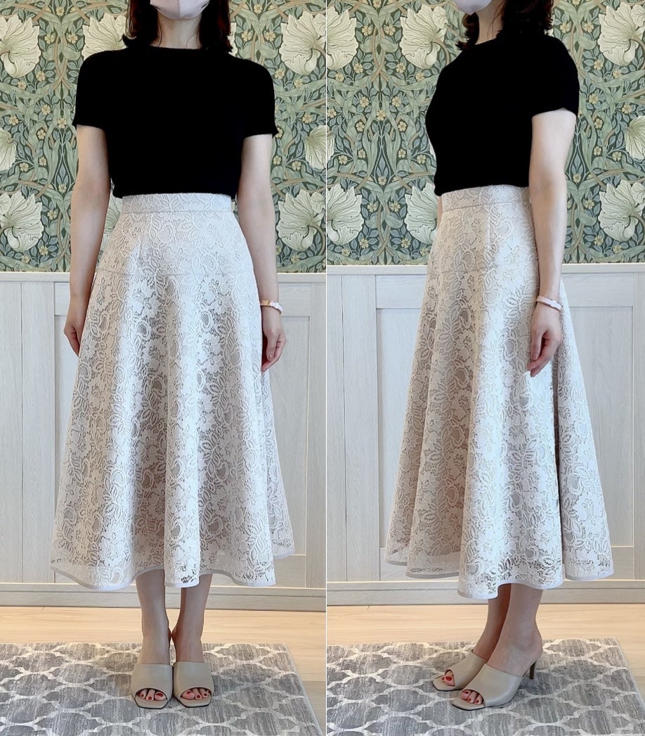 Magnolia collectionレーススカート、サイズ選びのポイント＆サイズ別