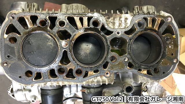 GT750 エンジンオーバーホール 神奈川 vol.2 | バイクエンジン 