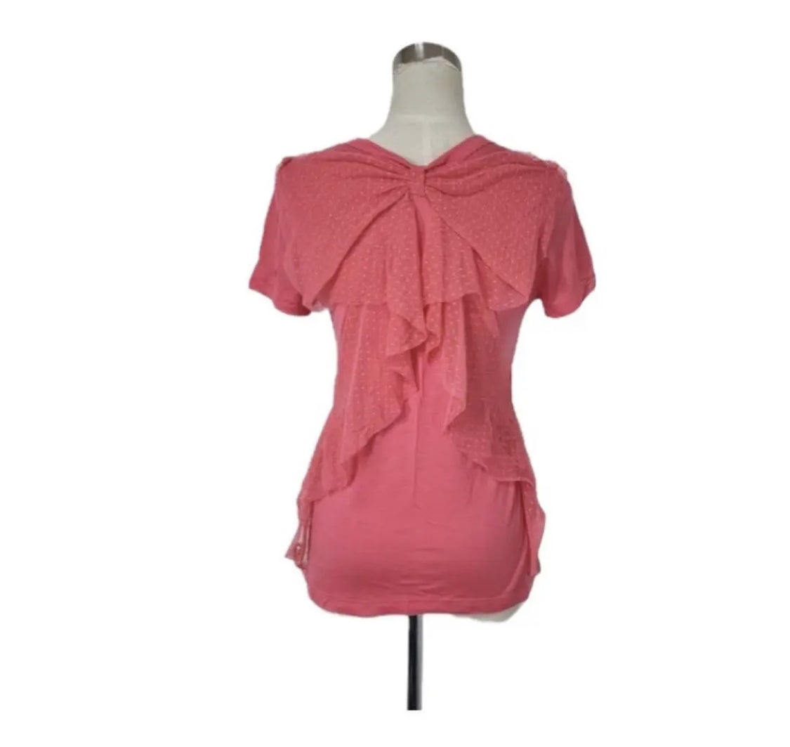 RED VALENTINO ふわふわドットチュールのビッグおりぼんTシャツ | whiteinitalyのブログ