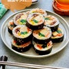 【レシピ】韓国風海苔巻き　キンパ　　動画レシピの画像