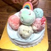 買って後悔した誕生日のアイスケーキ(＞人＜;)の画像