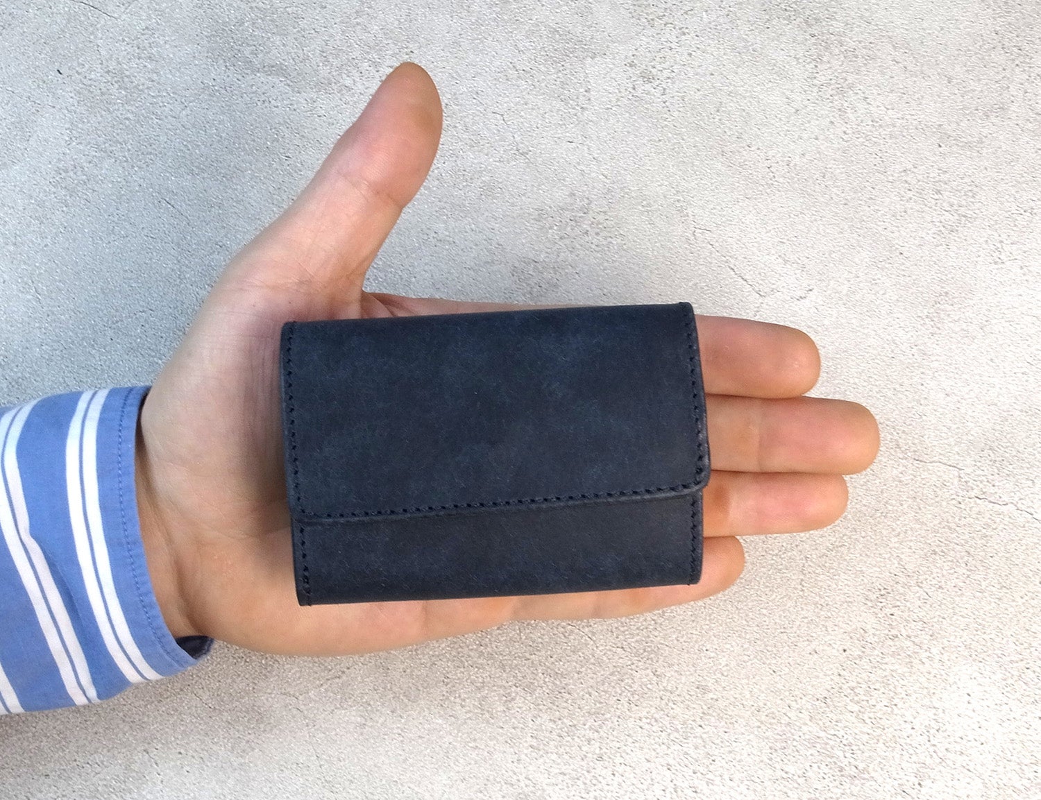 最小サイズのプエブロレザー三つ折り財布・TINY-008 PUEBLO LEATHER | com-ono