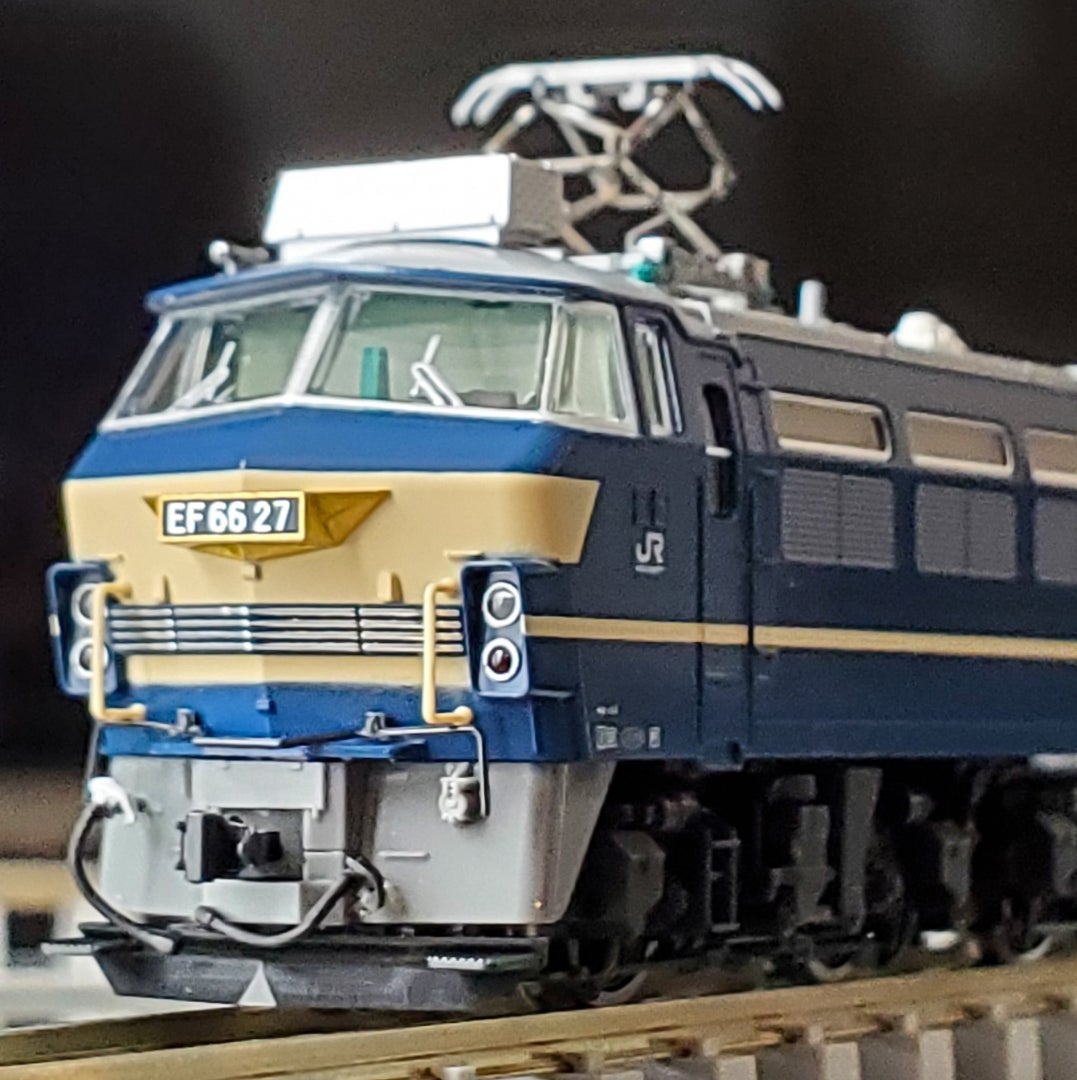 TOMIX 7159 EF66 27号機をディテールアップ②完成編 | 鉄道模型なまけ日記