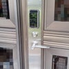 玄関装飾錠を電子錠ZEUS-LOCKに交換作業　富山の鍵屋の画像