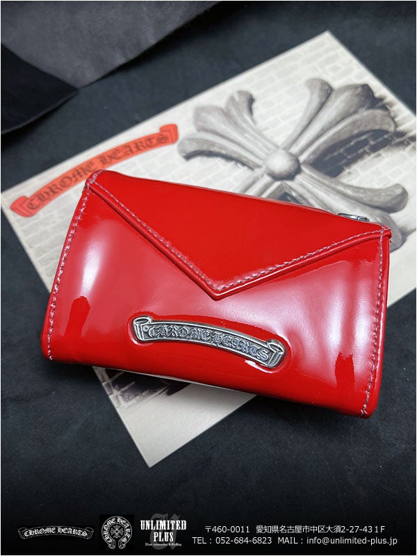 クロムハーツ 財布 / ウォレット タイニー CHプラス レッド クロムハーツ 財布 / ウォレット タイニー CHプラス レッド