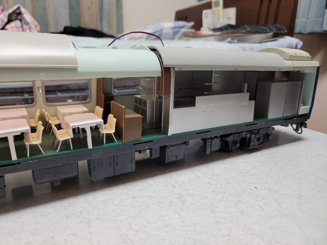 アシェット社『ブルートレイン3車両をつくる』 | mayu6443の刺繍 アシェット社『ブルートレイン3車両をつくる』 | mayu6443の刺繍