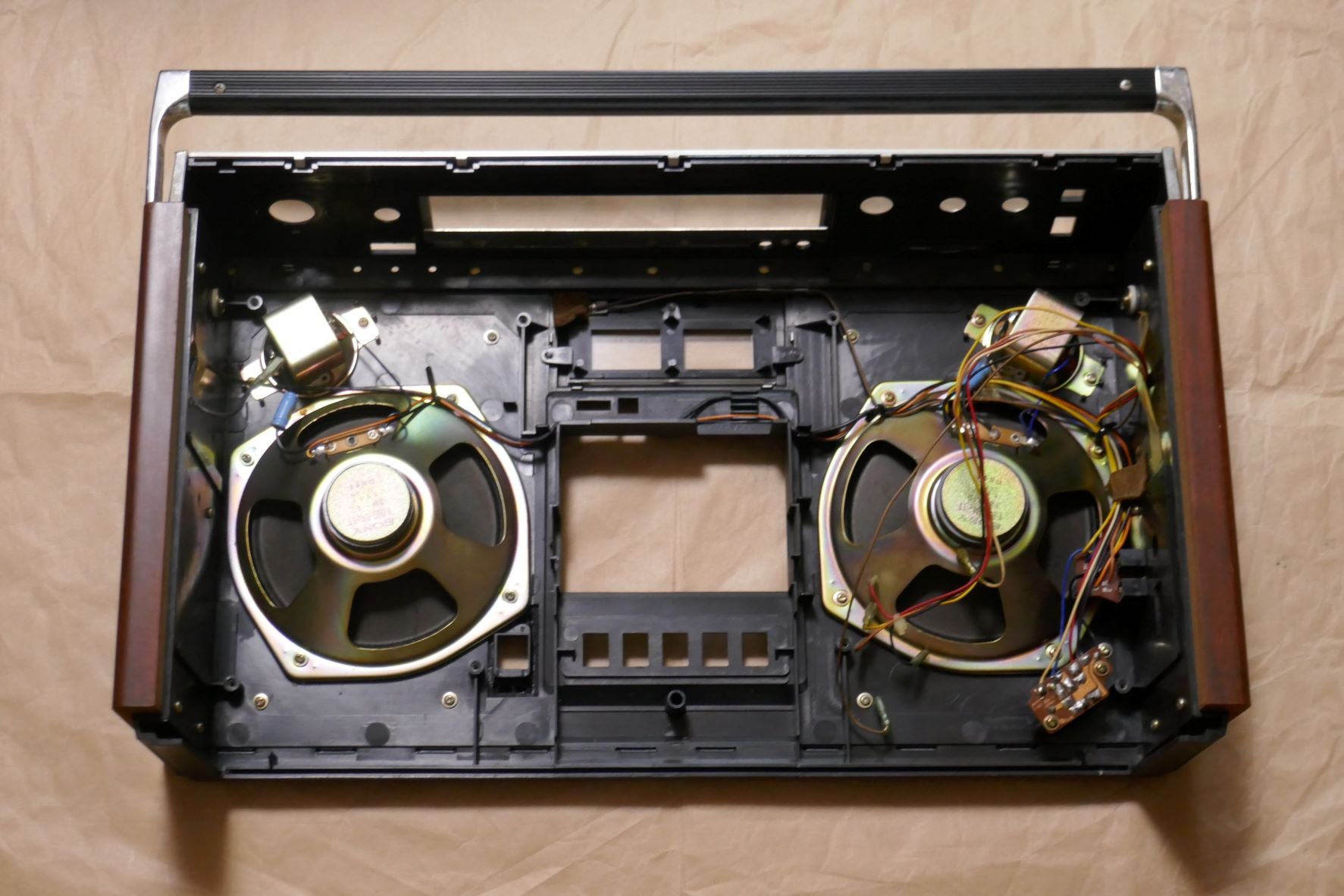 SONY ZILBAP CF-6600 ラジカセ修理（その１） | yoshi-ameba55のブログ