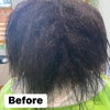 ハーフの中学生の「毛質改善プラチナ縮毛矯正」ビフォー＆アフター♪の画像