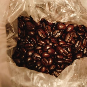 コーヒーの焙煎の画像