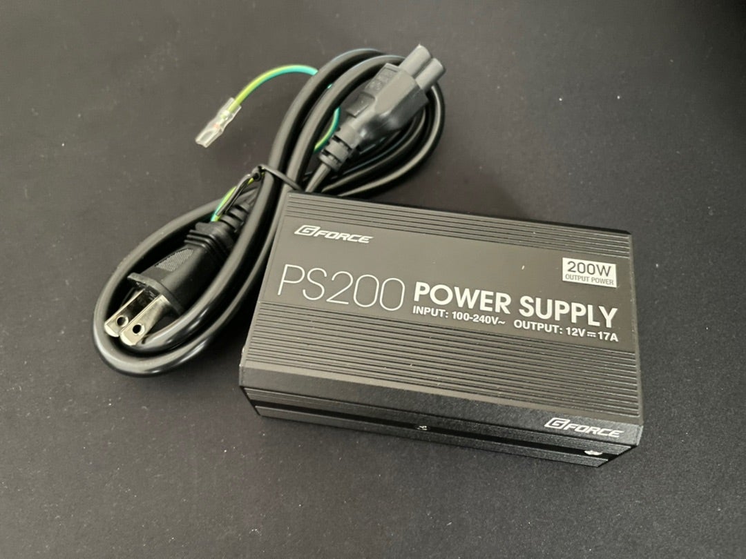 83%OFF!】 G-FORCE ジーフォース G0390 PS200 Power Supply 12V 17A 安定化電源 