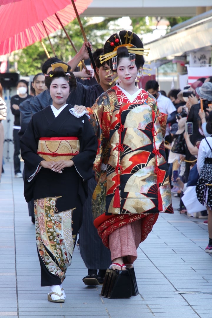 第18回熊本城坪井川園遊会 「くまもと花魁道中2022」 | シンタロウ伝説