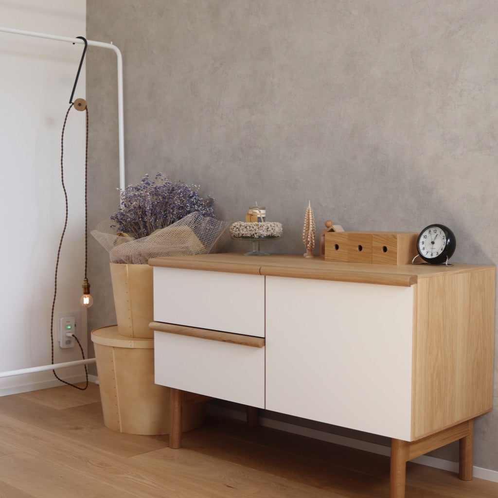 最終値下げ】IDEE STILT SIDEBOARD S Natural - リビング収納