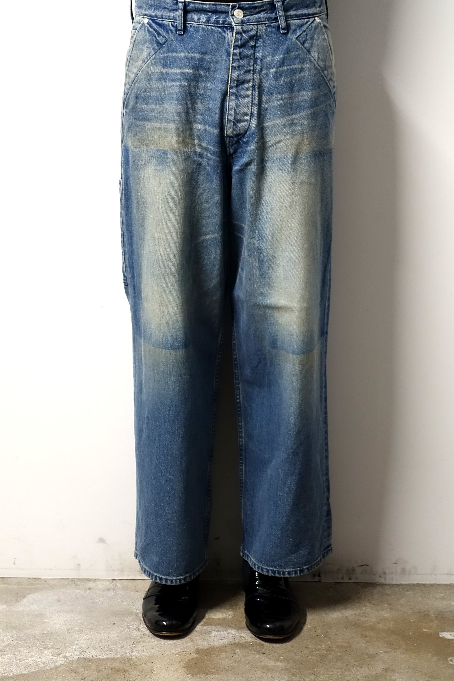 URU(ウル)/PAINTER PANTS TYPE B/L.Indigo 通販 取り扱い-CONCRETE RIVER