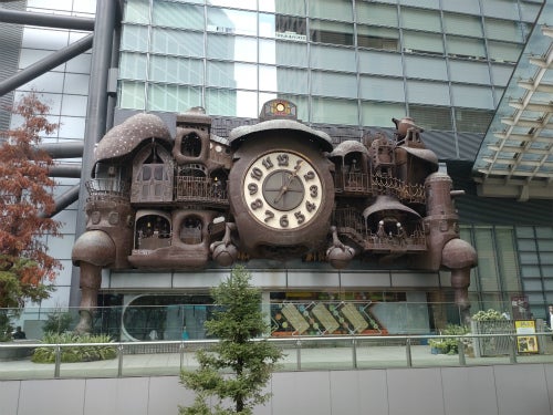 宮崎駿デザインの日テレ大時計 | ガンバの日々大冒険