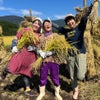 山田のおばちゃん鳴子のお米「ゆきむすび」の稲刈りに行くの画像