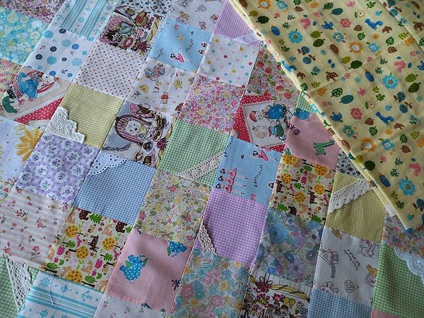 姪っ子にお願いされてベビーキルトを製作中 | 世界に一つの布小物