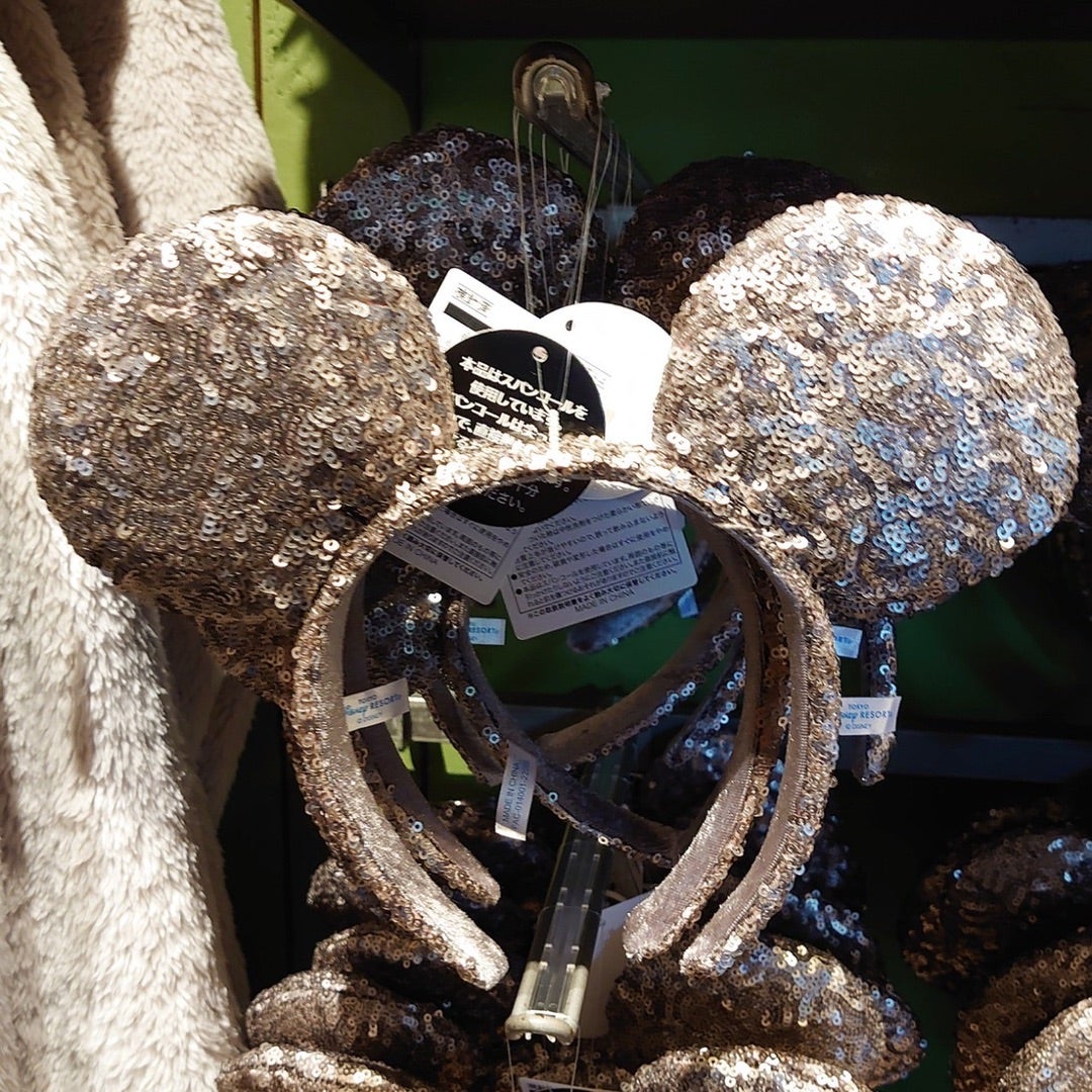 シックな大人カラー☆ 東京ディズニーリゾート ミニーのスパンコール