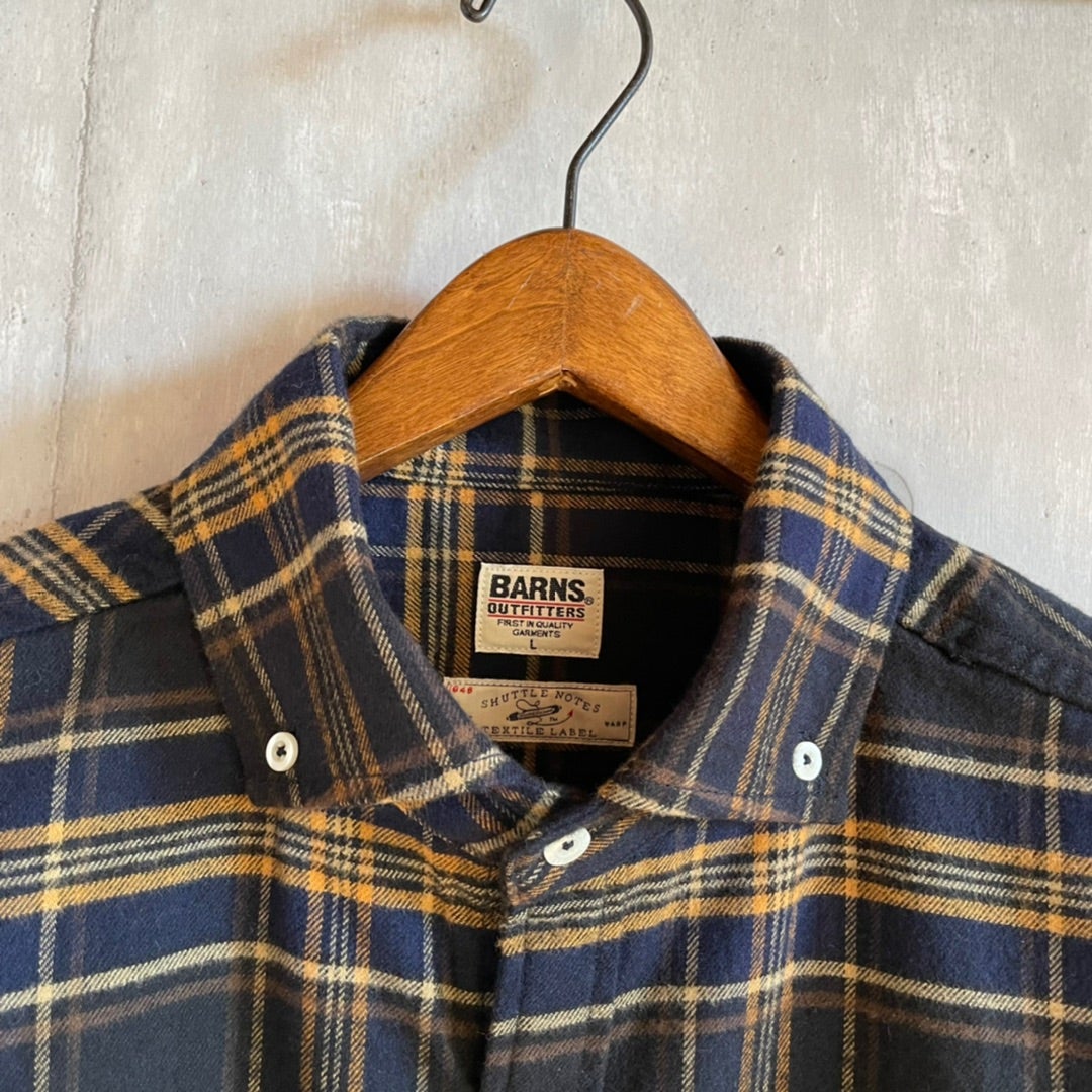 ビンテージチェックシャツ / Barns Outfitters x シャトルノーツ 商品詳細|山口県光市のメンズセレクトショップ relief|Nigel Cabourn,artepovera,Gypsy&Sons,VOO,Barns Outfittersなど取り扱っております ビンテージチェックシャツ / Barns Outfitters x シャトルノーツ 商品詳細|山口県光市のメンズセレクトショップ relief|Nigel Cabourn,artepovera,Gypsy&Sons,VOO,Barns Outfittersなど取り扱っております