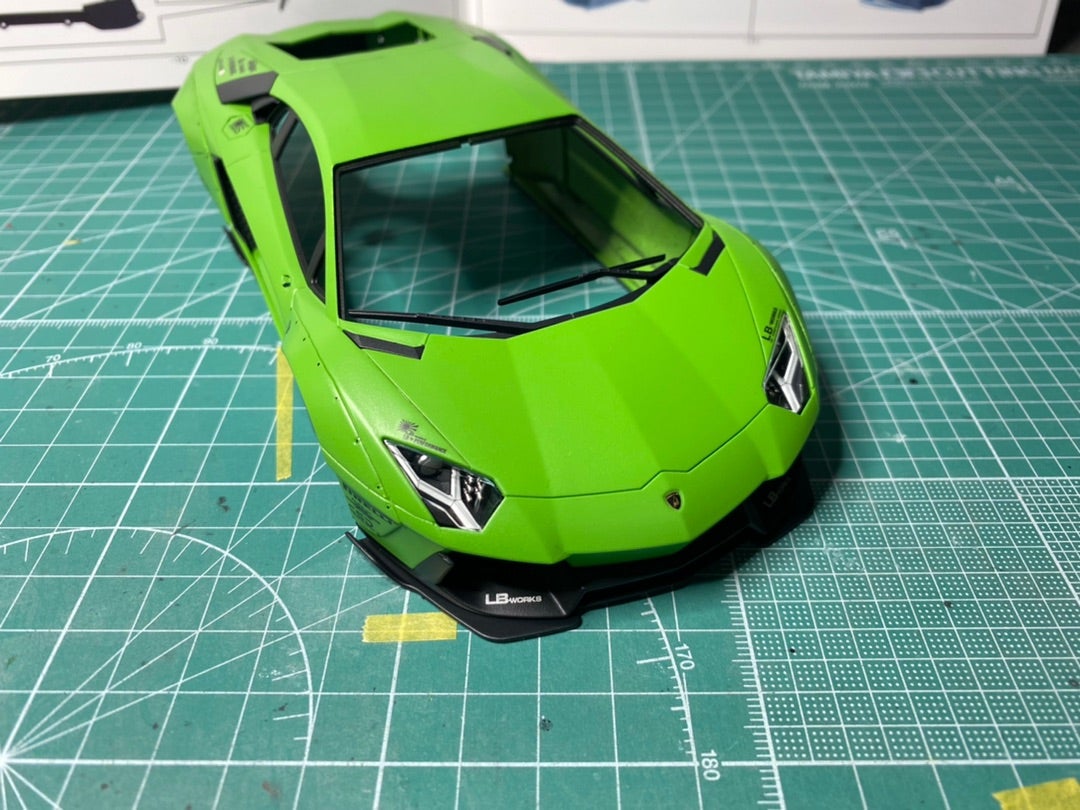 製作記 アオシマ 1/24 LBWK ランボルギーニ アヴェンタドール 製作記 アオシマ 1/24 LBWK ランボルギーニ アヴェンタドール