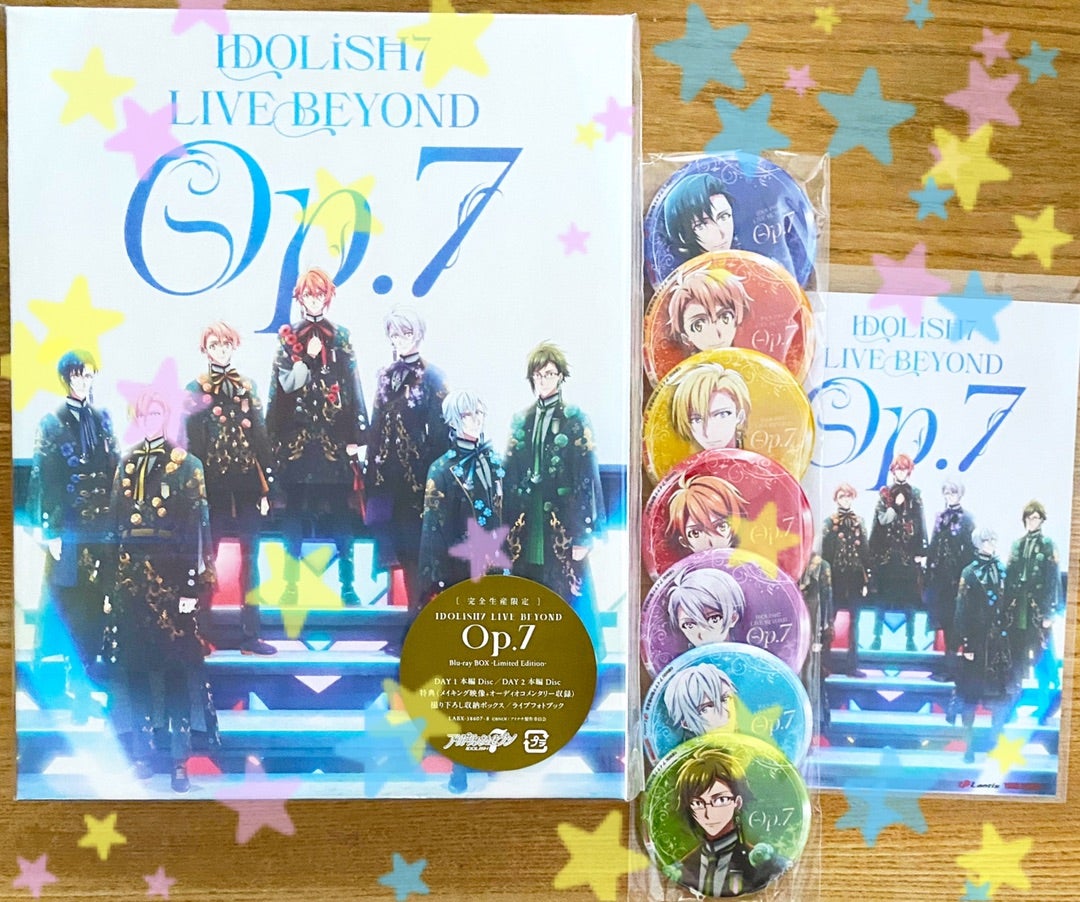 IDOLiSH7 LIVE BEYOND “Op.7”ライブBlu-ray届きましたー♪♪ | やっぱりアイナナでないと☆