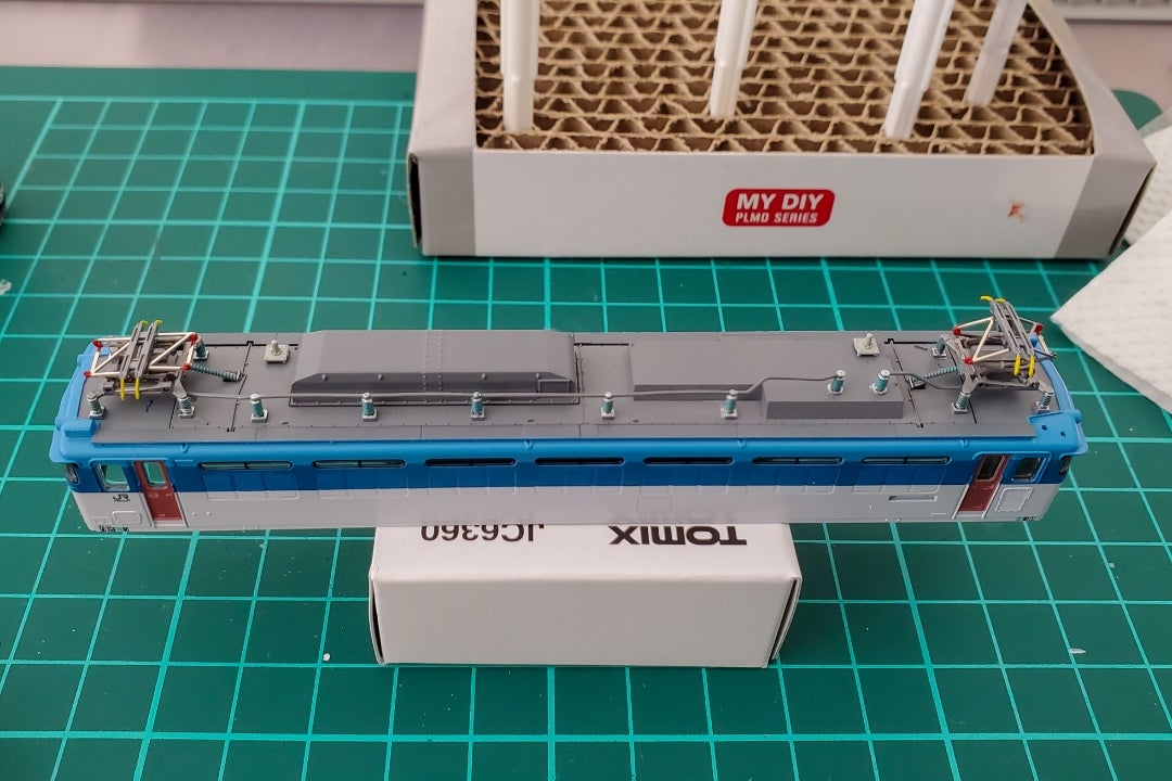 TOMIX 7144 EF81 500 最後の生き残り501を作る③ | 鉄道模型 TOMIX 7144 EF81 500 最後の生き残り501を作る③ | 鉄道模型