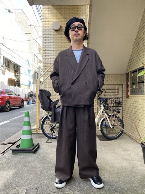 ETHOSENS(エトセンス)WAFFLE VOLUME JACKET&PANTS | triangle-sauceの