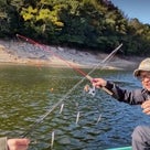佐賀県北山ダム　ボートでのんびりワカサギ釣りへ！の記事より