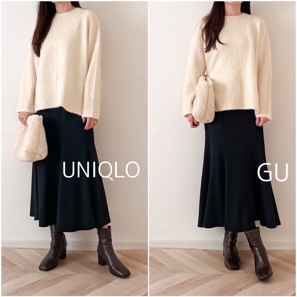 UNIQLO or GU 似たようなスカートを購入した理由 | etsukoの部屋へおこしやす 〜とことん着回しコーデ術〜 UNIQLO or GU 似たようなスカートを購入した理由 | etsukoの部屋へおこしやす 〜とことん着回しコーデ術〜