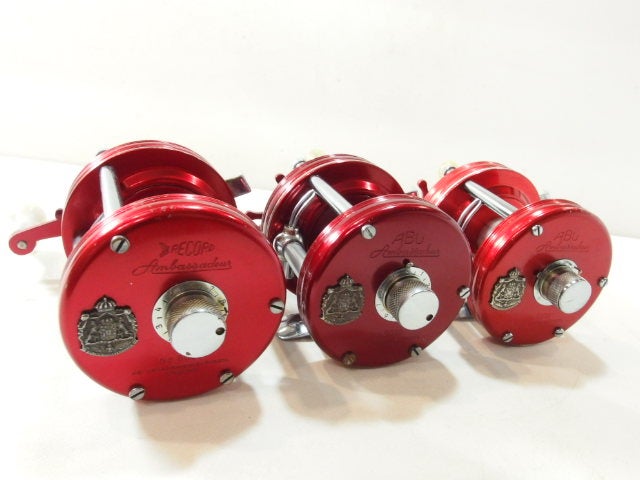 レコード , 5000 4つネジ など オールドアブ 6台入りました レコード , 5000 4つネジ など オールドアブ 6台入りました