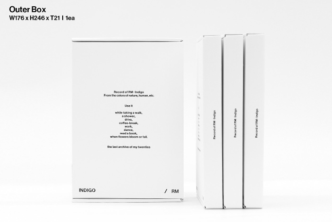 BTSメンバーRMソロアルバムIndigo予約開始！購入方法や形態、特典