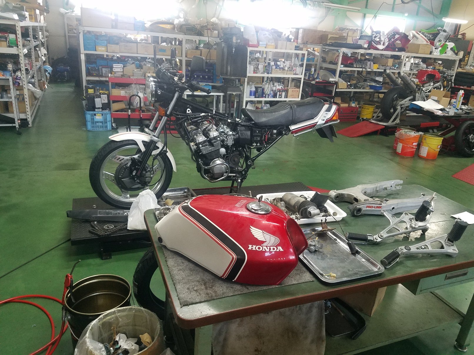 CBX400F、38年間放置からの不動修理!!その② | moto-JOY Blog