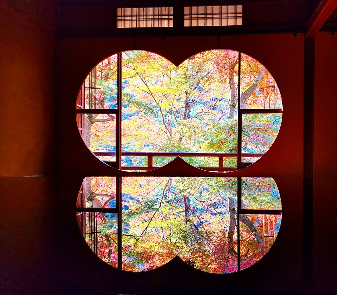 オリジナル アート 『京都、嵐山にて』　キャンバスアート