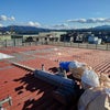 柏崎市 大型物件屋根工事 屋根カバー工法 ㈱春日リフォーム板金の画像