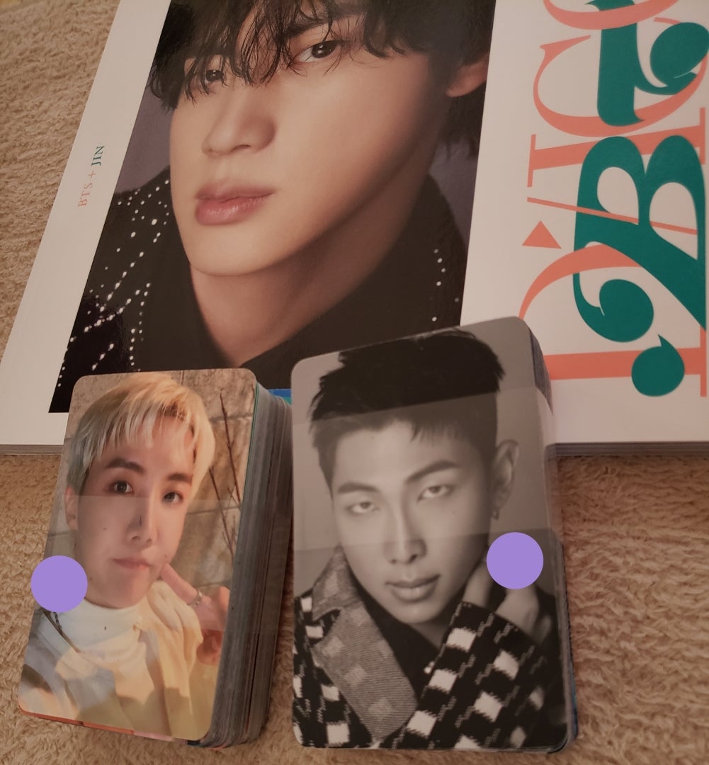 ♪ BTS D'ICON 写真集 付属品 3点セット JIN 公式グッズ ♪ ジン ♪ BTS D'ICON 写真集 付属品 3点セット JIN 公式グッズ ♪ ジン