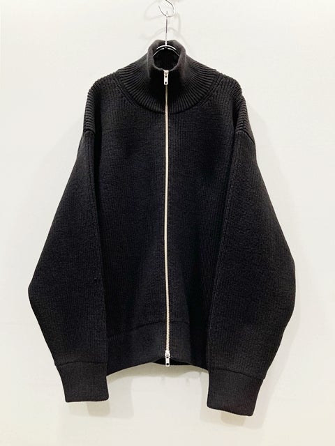 stein -OVERSIZED DRIVERS KNIT ZIP JACKET- | 妄想 Laid back