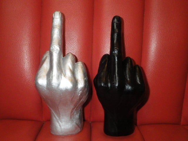 ファックサイン☆置物☆ミドルフィンガー☆Fuck Sign☆ハンド ファックサイン☆置物☆ミドルフィンガー☆Fuck Sign☆ハンド