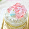 【米粉スポンジのバースデーケーキ】旦那さんのお誕生日に☆グルテンフリーのケーキ♬の画像