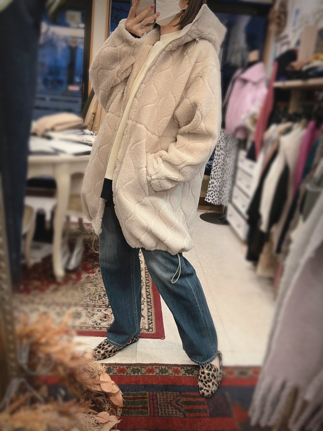 flamingo firm フード付ボアコート♡ | Room☆staffblog