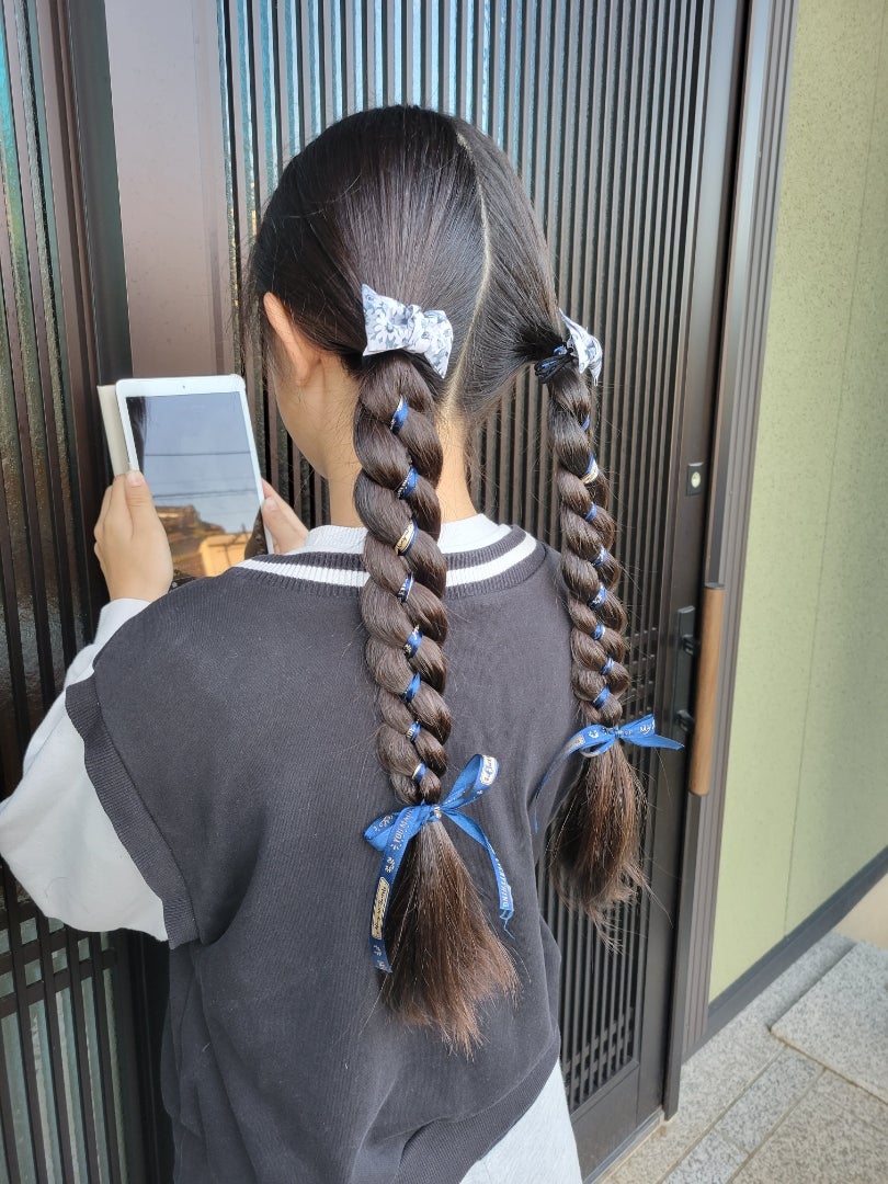 お さげ リボン