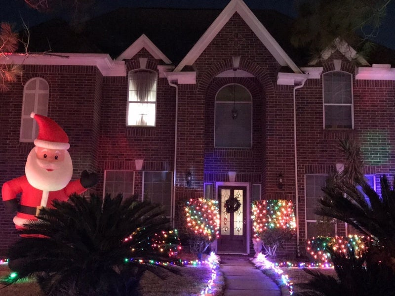 アメリカン住宅模型 照明可 イルミネーション アメリカのクリスマス 