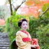 えまーさ舞妓体験　円山公園紅葉ロケプロカメラマン撮影の画像