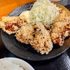 拉麺しるし（静岡県）　「からあげ定食（ご飯食べ放題）＋浜松餃子・１０個」の画像