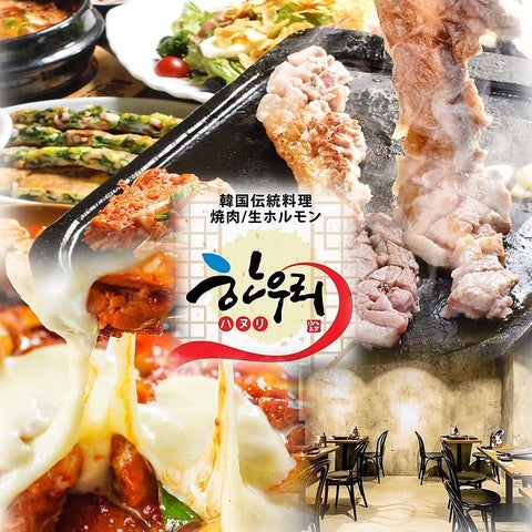 韓国伝統料理 オンドル炭焼 ハヌリ 池袋　池袋駅東口をでてすぐの韓国料理店