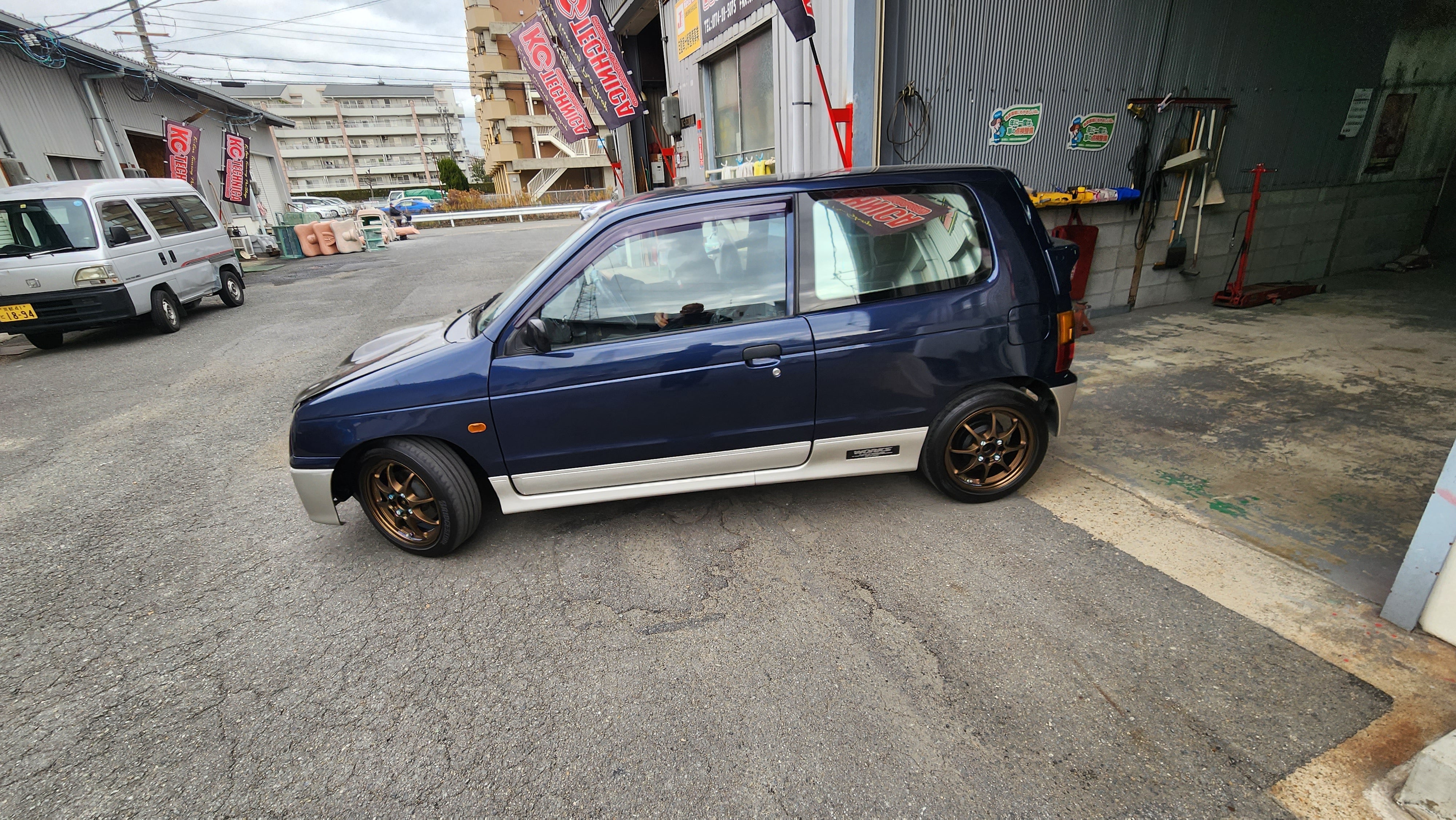 アルトワークス（HB11S） 車検からです | KCテクニカ 広報のブログ