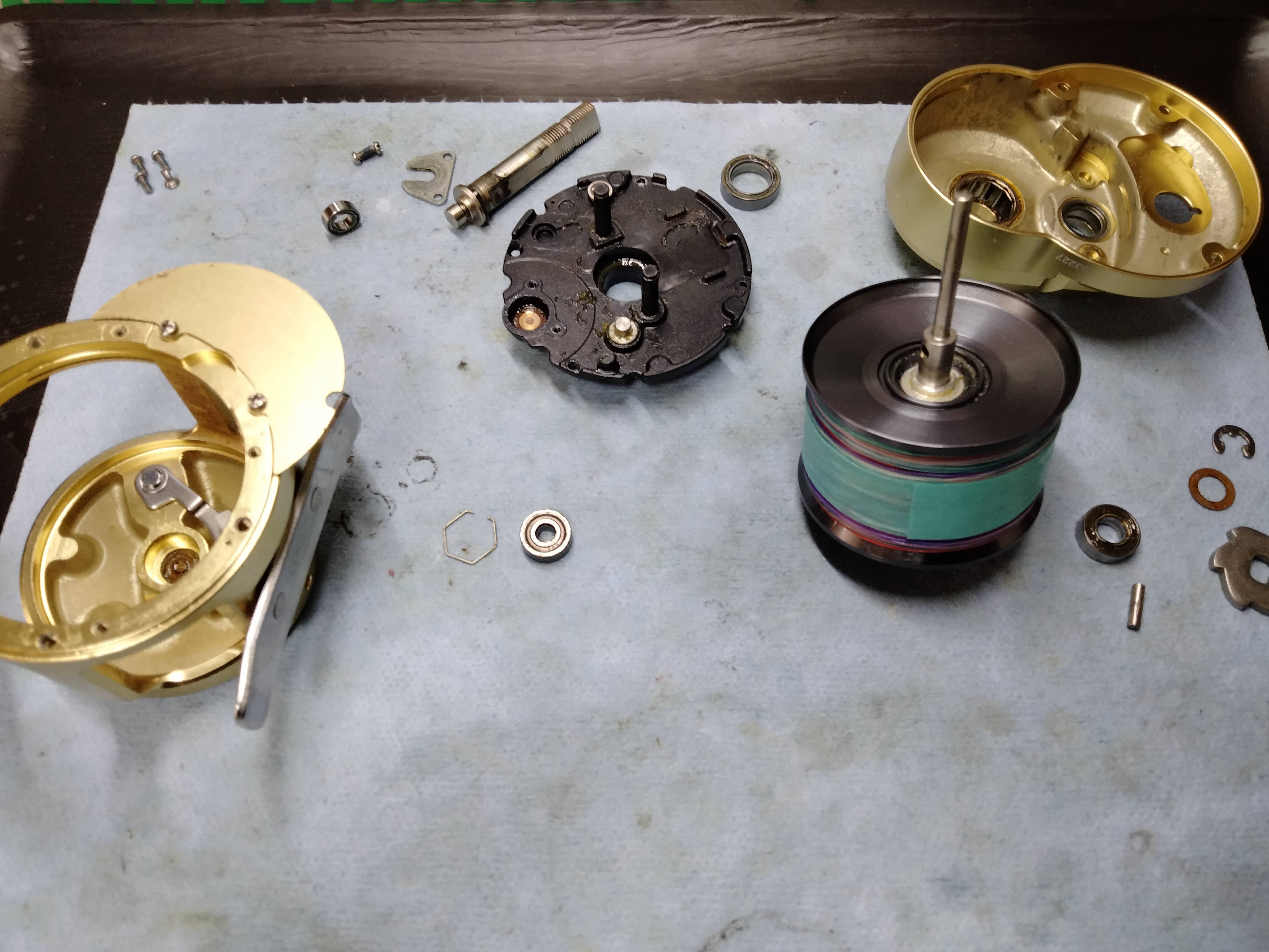 14オシアジガーリミテッド1500HG整備その① | reelmaintenance 14オシアジガーリミテッド1500HG整備その① | reelmaintenance