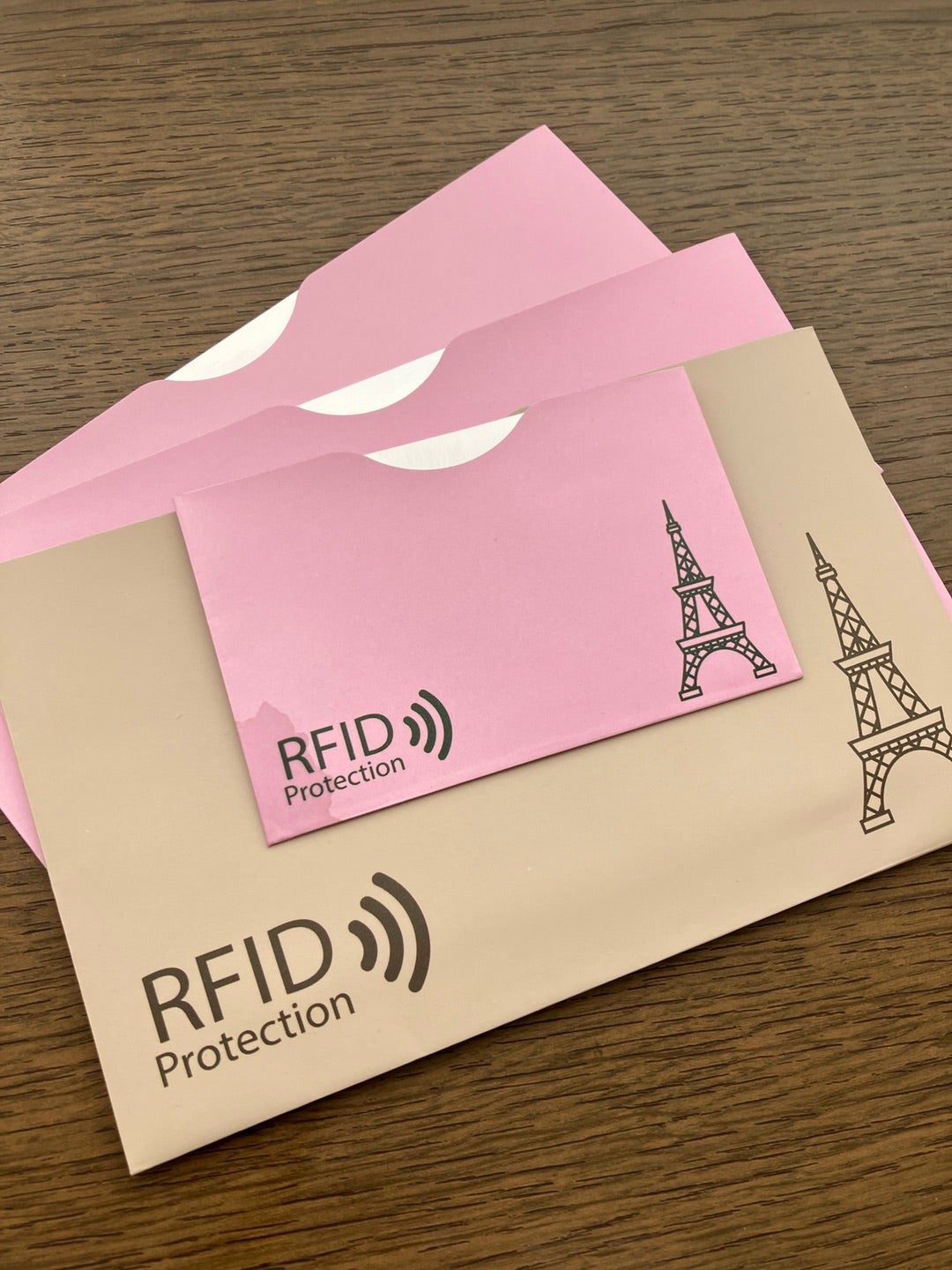 LOE(ロエ) カードケース RFID 磁気 スキミング 防止 クレカ 通帳 サイズ (ポリゴン柄 3色セット) 旧機種 