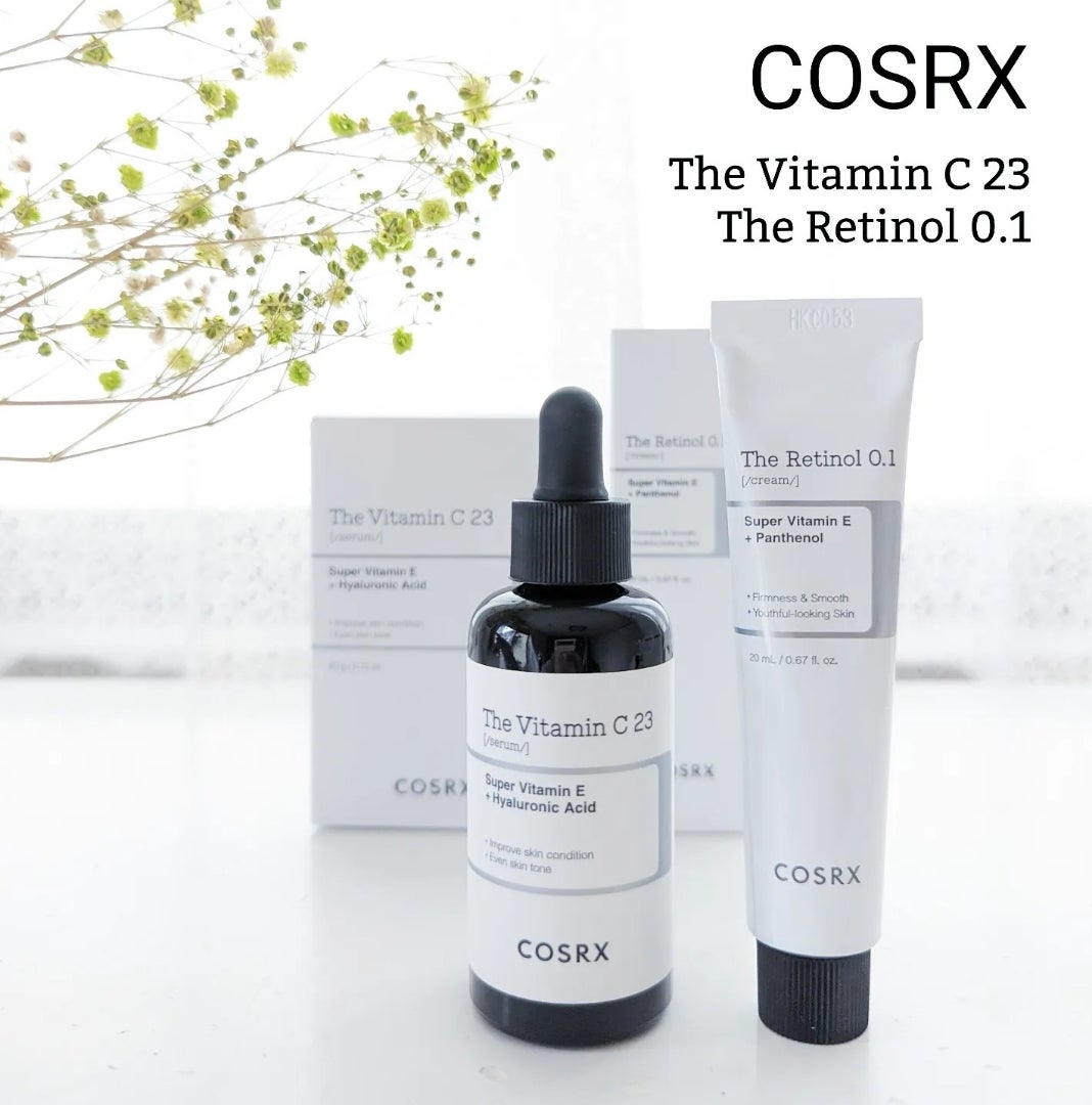 COSRX ビタミン C 23  レチノール 0.1 3点セット