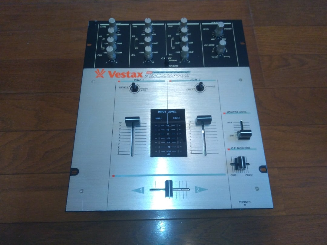 DJ機器Vestax PMC-05 Pro II 純正アダプター メンテ品 動作品