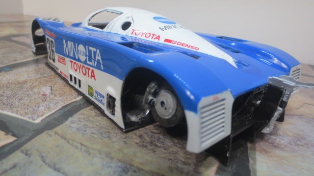 ハセガワ TOYOTA 91C-V製作⑤ | TRPのブログ ハセガワ TOYOTA 91C-V製作⑤ | TRPのブログ
